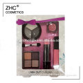 ZH2914 Permanent makeup kit with waterproof lip gloss, lipstick and eye shadow
